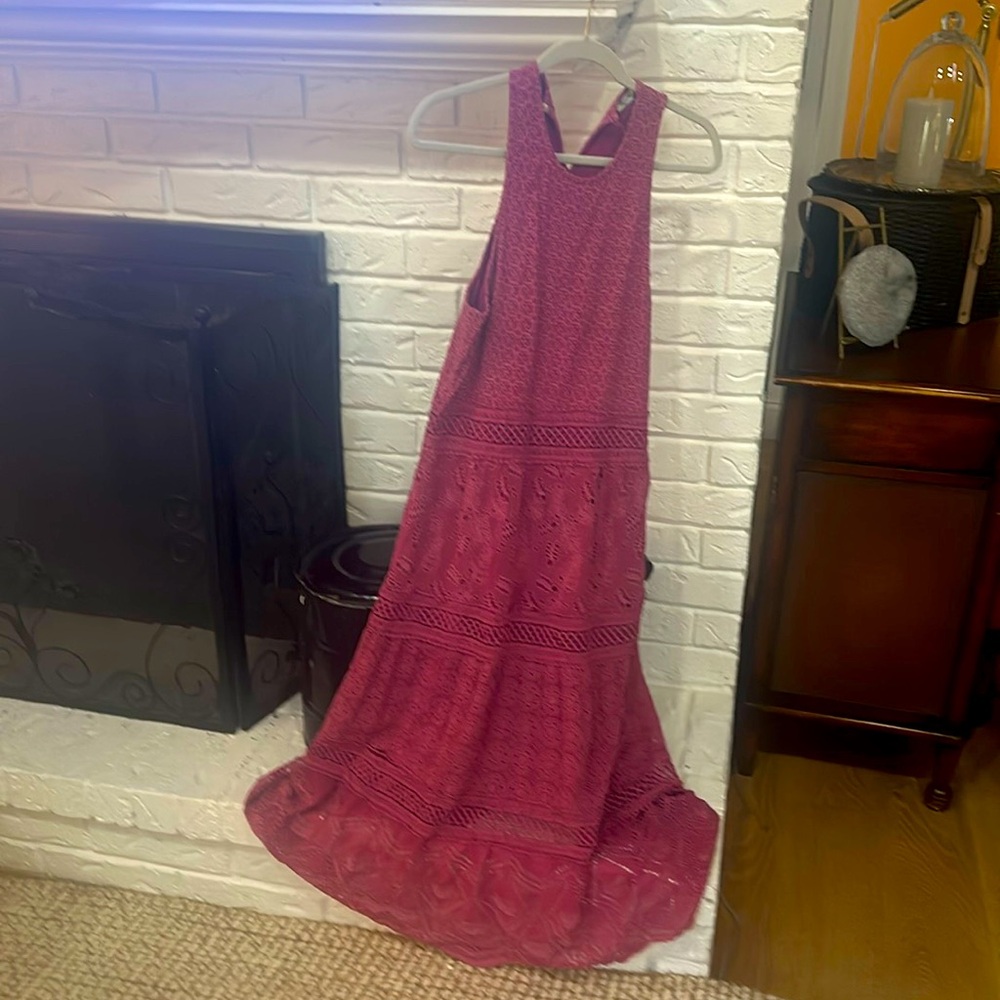 This is such a beautiful color dress.